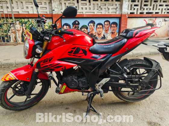 Suzuki gixxer Fi ABS Red 2023 Model